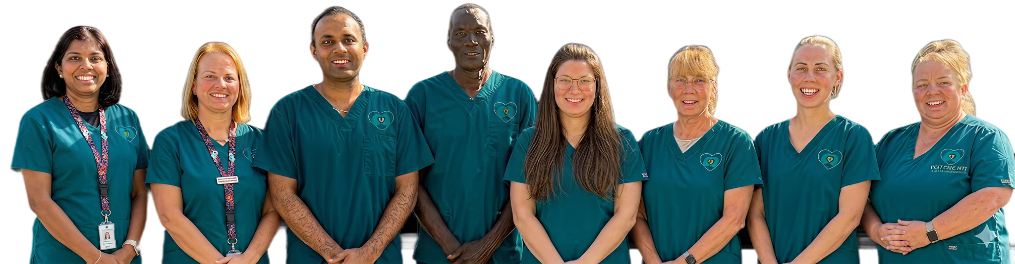 The BestCareVet team with their patients