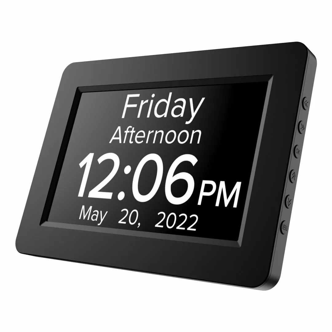 8 inch talking clock