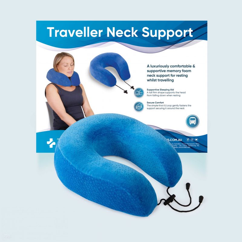 Traveller Neck Support - Memory Foam